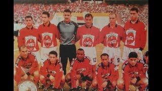 هدف سمير كمونة  الأهلي 2  0 الرجاء  المغرب   كأس النخبة العربية 1997 [upl. by Darnoc]