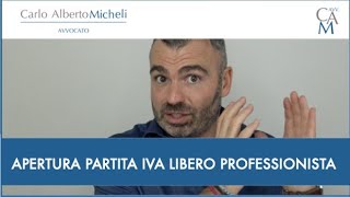 Apertura Partita Iva Libero Professionista [upl. by Roger]