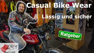 Casual Bike Wear Lässige Motorradbekleidung  volle Sicherheit [upl. by Ttreve527]