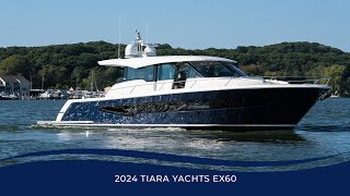 2024 Tiara Yachts EX60 Walkthrough [upl. by Eedissac]