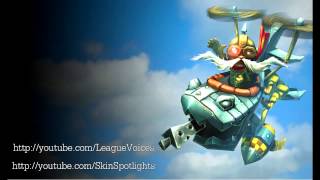 OLD Ice Toboggan Corki League of Legends Skin Spotlight [upl. by Anniroc]