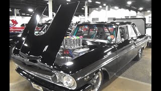 Pro Street 64 Ford Fairlane Mid Atlantic Indoor Nationals 2023 [upl. by Llerryt]