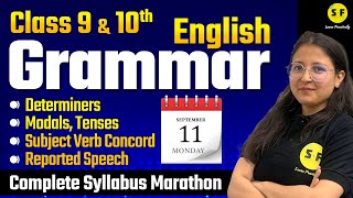 All in One English Grammar  Tenses Modals Determiners Subject Verb Concord Reported Speech [upl. by Nera]