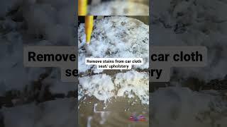 quotSay Goodbye to Stains Easy Car Cloth Seat Upholstery Cleaning Guide [upl. by Ycat81]