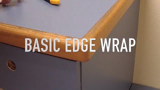 How to wrap the edges of a table or countertop  Rm wraps [upl. by Dorlisa]