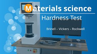 Hardness testing Brinell Vickers and Rockwell test method simply explained [upl. by Gorski]