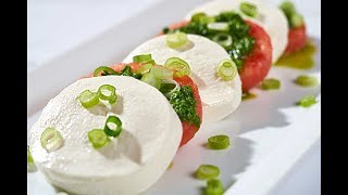 Galbani Watermelon Caprese with Lemon Arugula Pesto [upl. by Tyne]