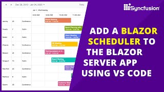 Add a Blazor Scheduler to the Blazor Server App Using VS Code [upl. by Akere2]