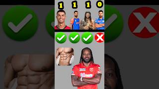 kiske six pack hai 🔥shorts viratkohli ronaldo cricket cricketlover viralvideo vs [upl. by Larochelle]