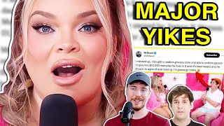 TRISHA PAYTAS CALLS OUT MRBEAST [upl. by Kcinom360]