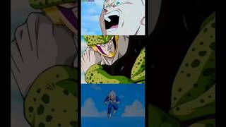 cell engaña a Vegeta comparación de doblajes Dragon Ball Z latino español de España y Z Kai [upl. by Akerahs]