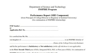 inspire Scholarships Performance report 🔴inspire scholarships 2024 [upl. by Bohlin]