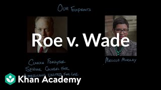 Roe v Wade  Civil liberties and civil rights  US government and civics  Khan Academy [upl. by Euh]