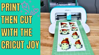 How to print then cut with the Cricut Joy  Cricut hack [upl. by Eseilenna]