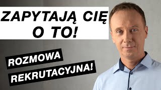 PROSZĘ OPOWIEDZIEĆ COŚ O SOBIE  ROZMOWA KWALIFIKACYJNA [upl. by Nylasej828]