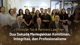 CTP Law Firm Dua Dekade Menegakkan Komitmen Integritas dan Profesionalisme [upl. by Niwred]