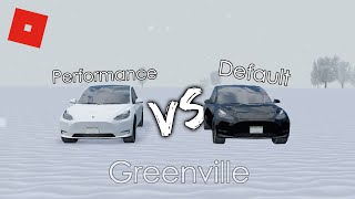 Celestial Type6 REVIEW  Comparison between PERFORMANCE AND DEFAULT│ Roblox Greenville [upl. by Neela]