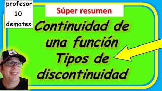 👉 CONTINUIDAD DE UNA FUNCIÓN definida a trozos Ejemplos y ejercicios resueltos  límites [upl. by Nnarefinnej352]