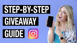 HOW TO RUN A SUCCESSFUL GIVEAWAY ON INSTAGRAM Stepbystep Guide for VIRAL Giveaways 🔥🎁 [upl. by Pendergast366]