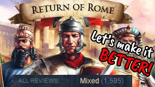 RETURN OF ROME  A HistoryFirst AoE2 DLC Redesign LAVAnilla Episode 3 [upl. by Suillenroc615]