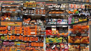 LIDL HALLOWEEN DECORS COSTUMES SWEETS amp PARTY FOOD COLLECTION 2024  LIDL HAUL  TRAVELANDSHOP [upl. by Isaacs]