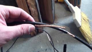 Cable splicing and branch lines for off grid solar power system [upl. by Assil]