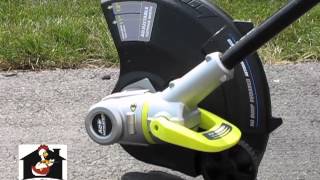 How to Use Ryobi Cordless Trimmer 40v [upl. by Lamiv547]