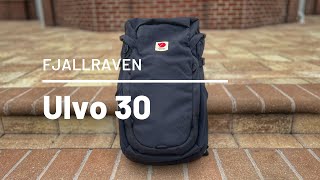 Fjallraven Ulvo 30 Backpack Review  Spacious EDC Pack [upl. by Aehta]