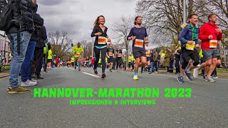 HannoverMarathon 2023  Impressionen amp Interviews [upl. by Cale]