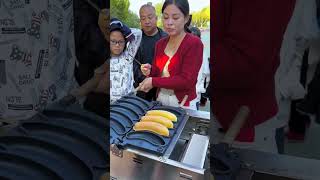 🥰 Satisfying with street food 🥳 streetfood satisfying satisfyingvideo [upl. by Persian]