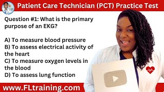 Patient Care Technician PCT Practice Test  CNA amp PCT Exam Prep [upl. by Joh]