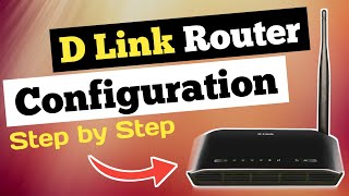 DLink WiFi Router Configure Step by Step। ADSL2 Router । DSL 2640U2730U2750U HINDI [upl. by Nalyk]