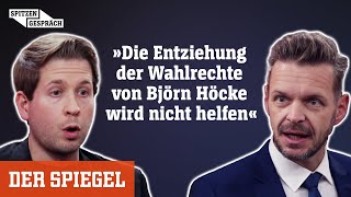 AfD und Neue Rechte Kevin Kühnert und Florian Schroeder im Talk über Geheimtreffen zu »Remigration« [upl. by Saks158]