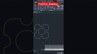 AutoCad Drawing Mechanical  Autocad 2d tutorial for beginners  autocad practice Drawing  cad [upl. by Htidra]