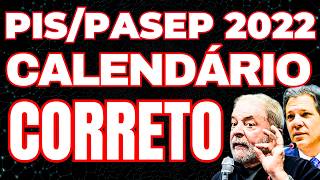 CALENDÁRIO OFICIAL PISPASEP 2022 PAGAMENTOS NO CALENDÁRIO 2024  DATAS DE SAQUE DO ABONO SALARIAL [upl. by Hengel836]