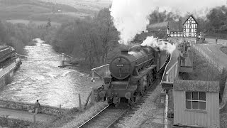 Action from the Llangollen Railway 2017 Spring Steam Gala  a 4K video [upl. by Annawyt]