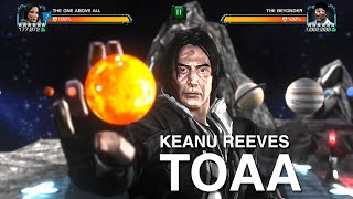 The One Above All  MCOC  TOAA VS THE BEYONDER  Special Attacks and Moves  Keanu Reeves in MARVEL [upl. by Lamp]