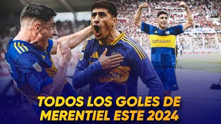 TODOS LOS GOLES DE MERENTIEL ESTE 2024 🇺🇾⚽ [upl. by Tani335]