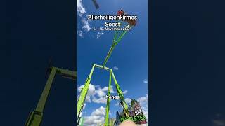 Allerheiligenkirmes Soest 2024 Fahrgeschäfte [upl. by Briney]