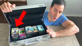 THE 25000 BRIEFCASE Rarest Pokemon Cards Opening [upl. by Etnoved]