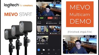 Logitech for Creators MEVO Start 3Pack  Unboxing Multicam App Setup amp Recording Demo [upl. by Kalk]