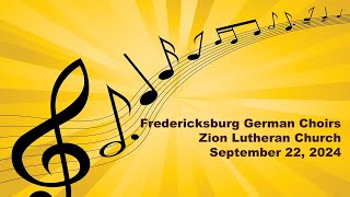 ZLC  Fredericksburg German Choir [upl. by Neelrad]