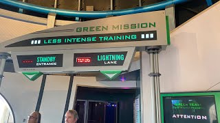 Mission Space Green Mission Full Experience 1080p POV with Low Light Epcot Walt Disney World 2024 [upl. by Htebazie]