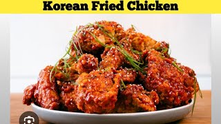 Korean Fried Chicken Recipe  Sweet And Spicy Korean Fried Chicken  Chicken  Korean Food [upl. by Lasser]