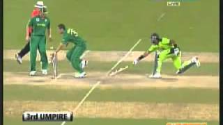 Pakistan vs South Africa very tight and nice 4th ODI Dubai 2010 [upl. by Eugaet]