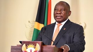 President Ramaphosa addresses the nation [upl. by Ardnaxela660]