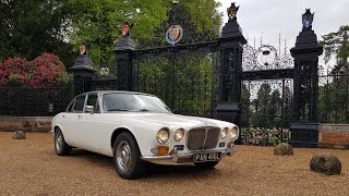 Series 1 Jaguar Daimler Sovereign 42 Auto road test [upl. by Nairahcaz]