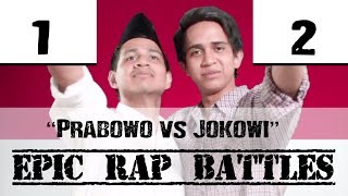 SkinnyIndonesian24  Prabowo vs Jokowi  Epic Rap Battles of Presidency [upl. by Sandye]