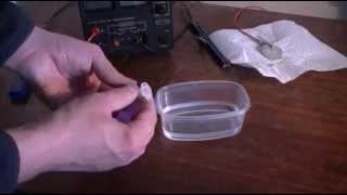 How to electroplate silver on copper using silver nitrate [upl. by Kruter]