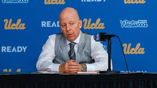 UCLA M Basketball Postgame  Coach Cronin vs Lehigh Nov 15 2024 [upl. by Itak]